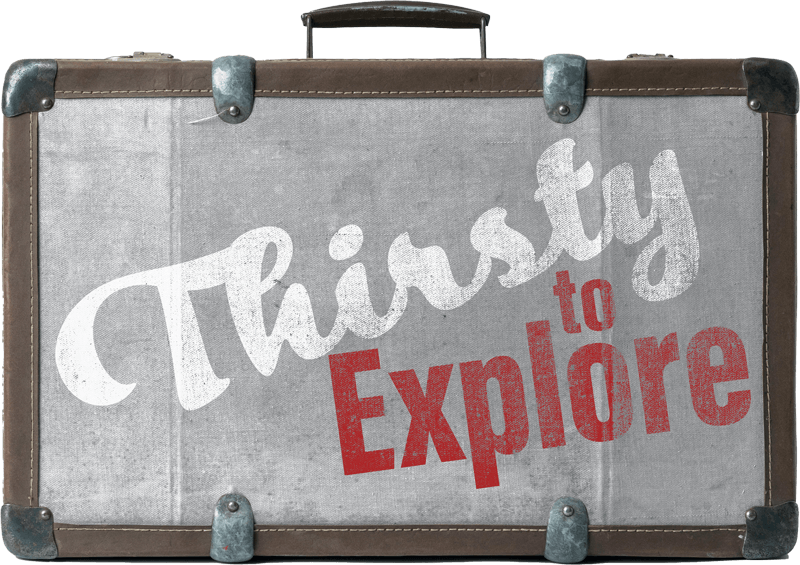 Thirsty To Explore podcast logo